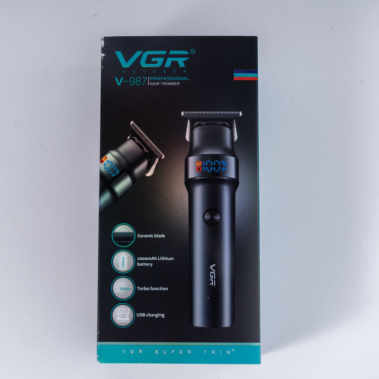 ماشین اصلاح موی سر و صورت وی جی ار مدل V-987